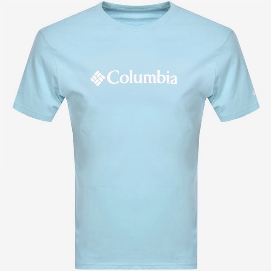 Alternative Image for ProductColumbia Basic Logo T Shirt Blue1